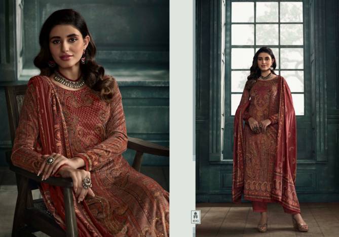 Zisa Charmy Aarzoo New Fancy Exclusive Winter Wear Velevt Dress Material Collection